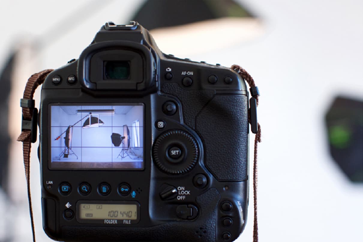 撮影のスタジオとして